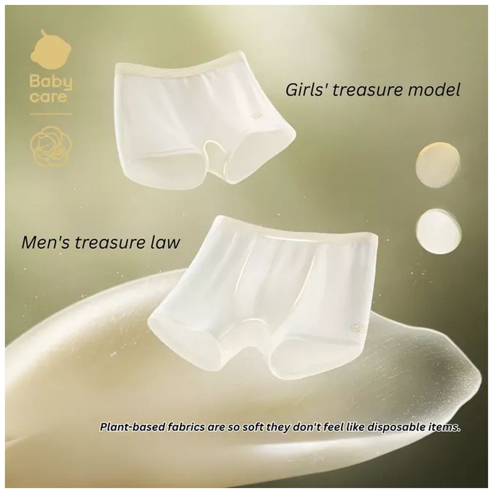 Babycare - Golden Camellia Soft Disposable Underwear 4 Pcs