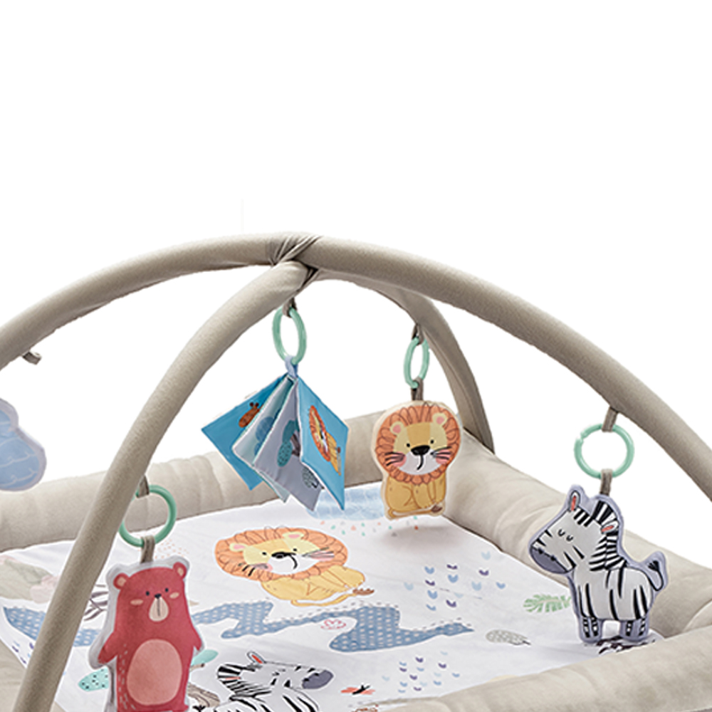 A Thousand And One Cuddles - Forest Friends Baby Play Mat With 5 Toys
