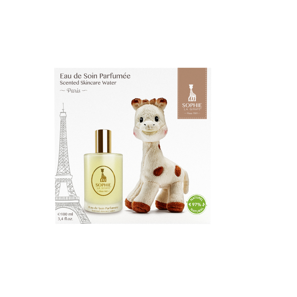 Sophie La Girafe - Coffret EDS 100ml And  SLG Jouet Doux 17cm