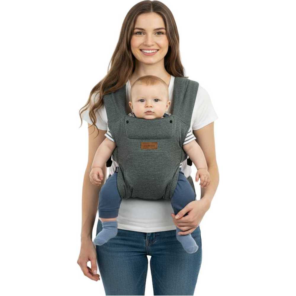 Neobreez - Zavii Convertible Baby Carrier, Newborn-Toddler - Grey