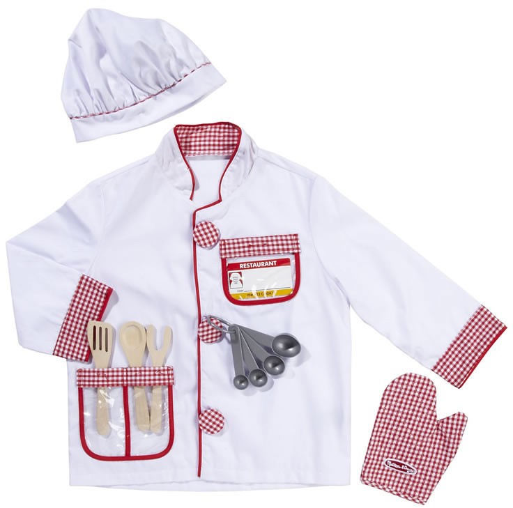 Melissa & Doug Chef Role Play Costume Set