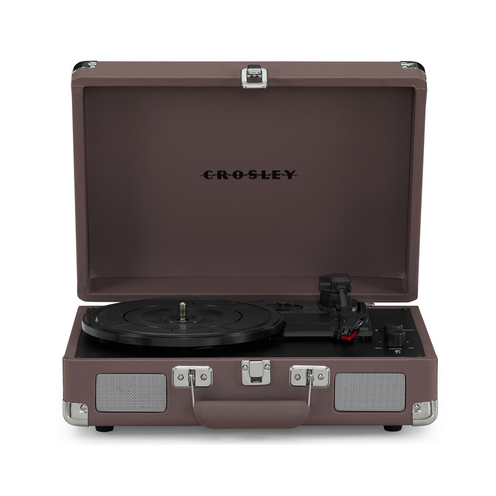 Crosley - Cruiser Plus Portable Turntable With Bluetooth In/Out - Purple Ash