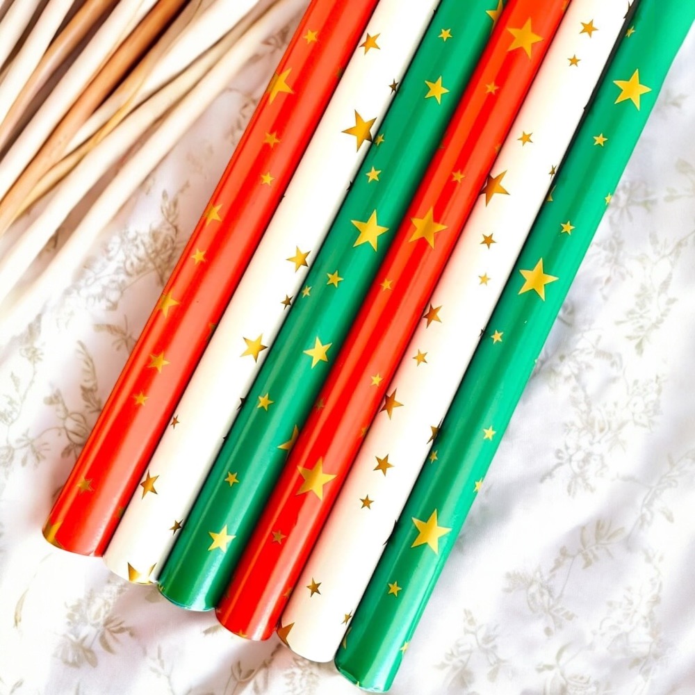 Doodle Kiddo - Christmas Gift Wrapping Paper Rolls - 6 Pc