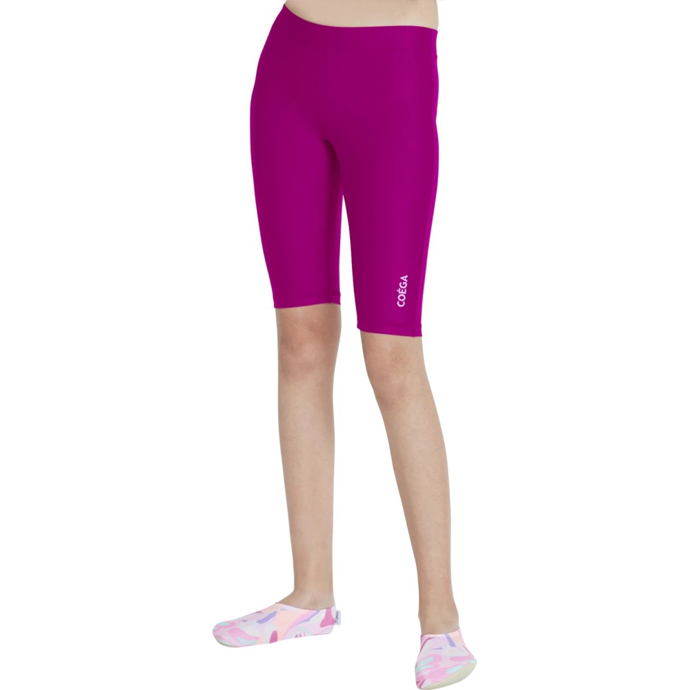 Coega Sunwear - Girl's Long Swim Shorts - Purple