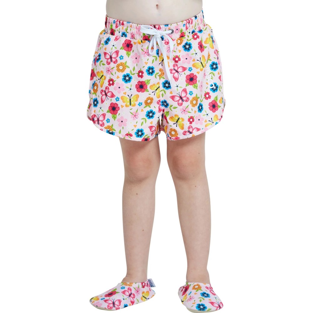 Coega Sunwear - Girl's Boardshorts - Pink Rosey Flowers