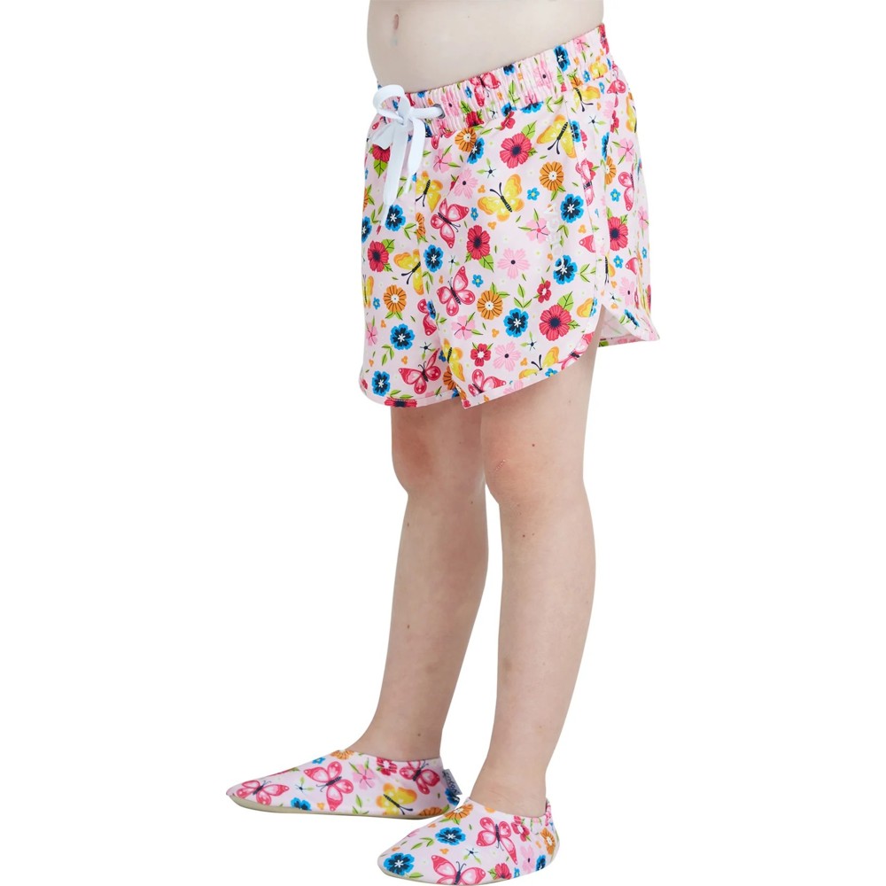 Coega Sunwear - Girl's Boardshorts - Pink Rosey Flowers