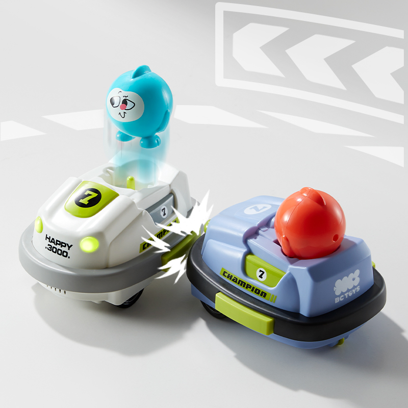 Babycare - RC Bumper Car Toy Playset - Multicolor - 6 Pcs