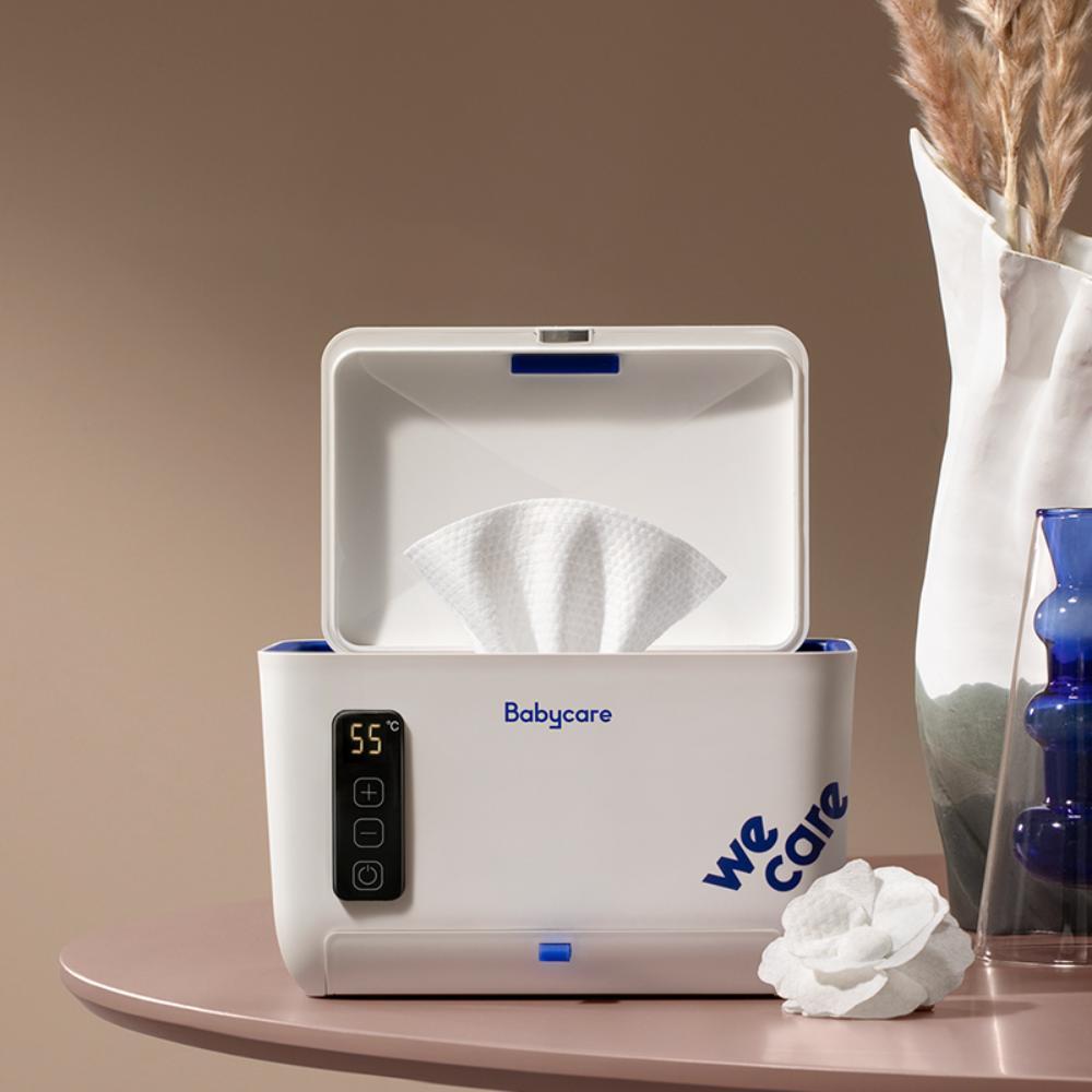 Babycare - Wipe Warmer Machine - White/Blue
