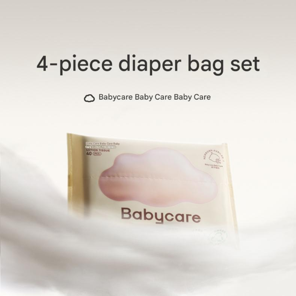 Babycare - Cloud Thickened Lotion Tissue 40s - Pack of 8