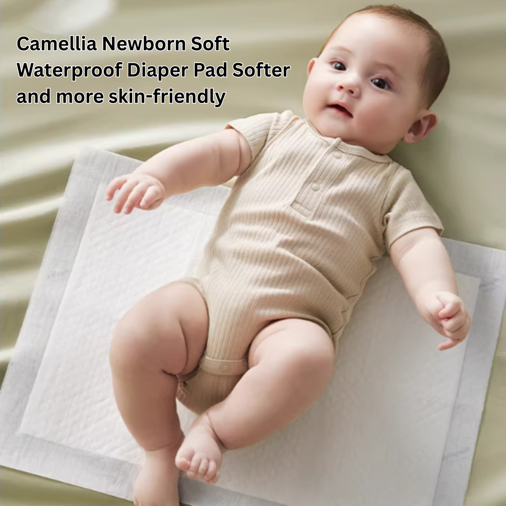 Babycare - Camellia Baby Disposable Changing Mats - 33x45 cm - 6 Pcs