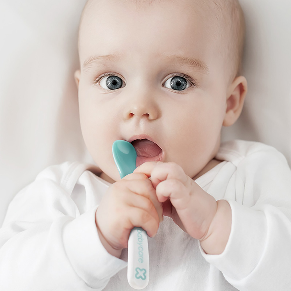 Babycare - Hot Safe Spoons - Oranges/Pink - 2 Pcs