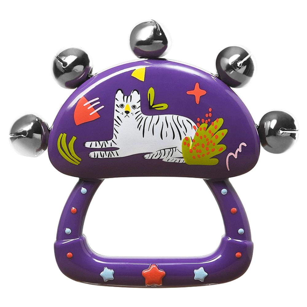 Babycare - Baby Hand Grip Rattle Musical Toy - Purple