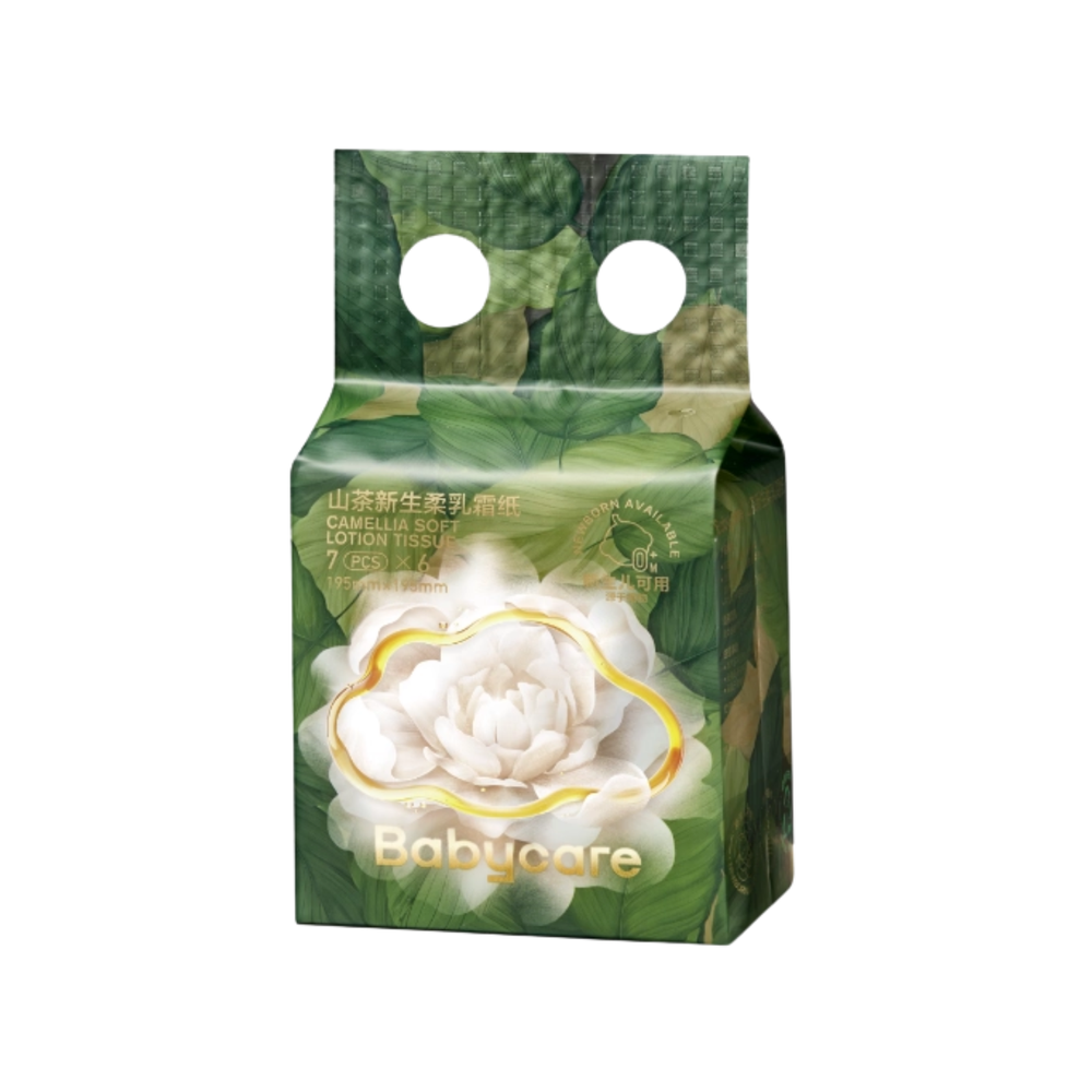 Babycare - Camellia Soft Lotion Tissue - Pack of 6 - 42 Pcs