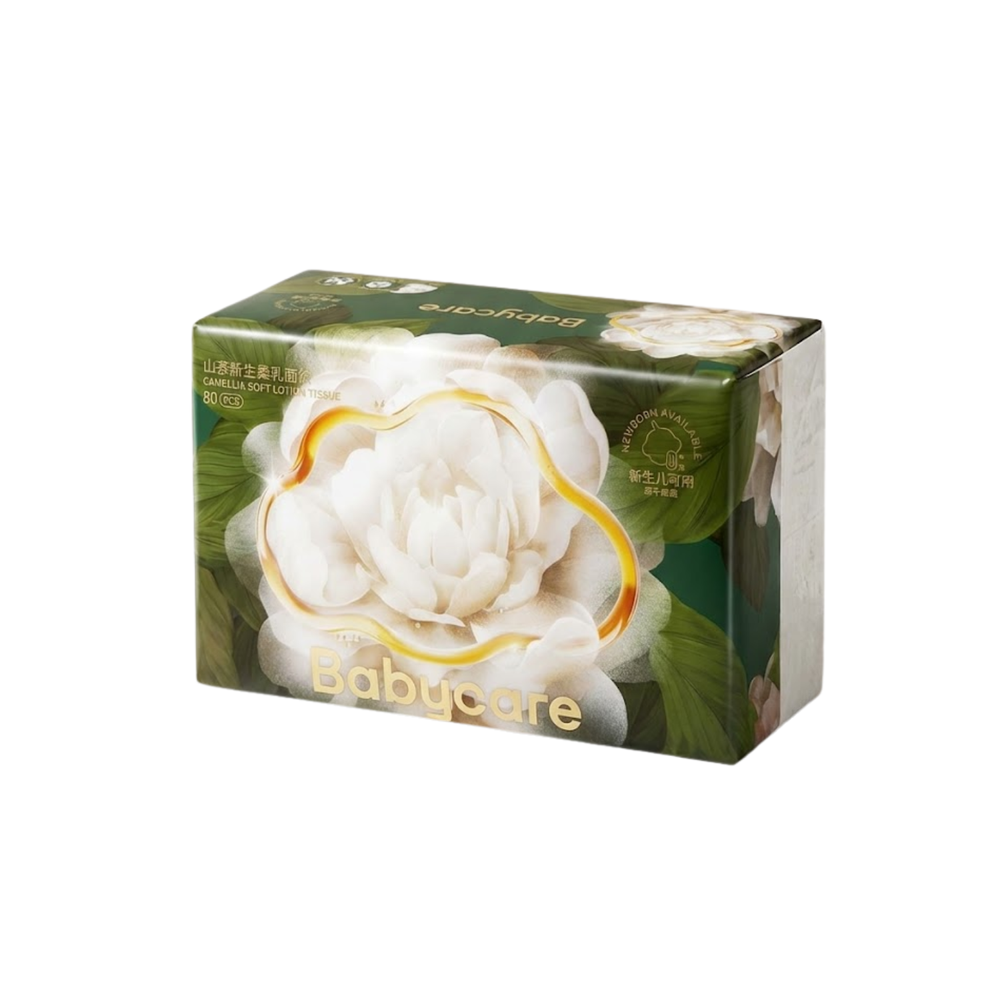 Babycare - Camellia Soft Lotion Tissue - 80 Pcs