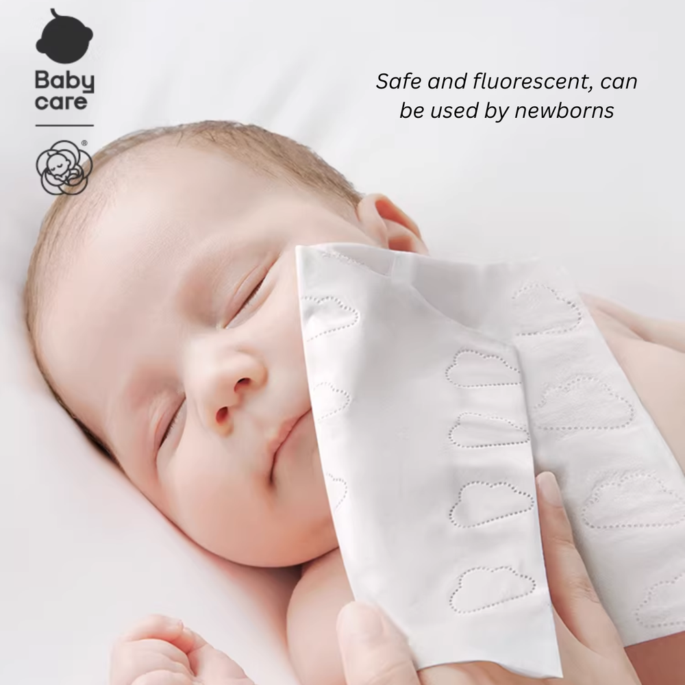 Babycare - Camellia Soft Lotion Tissue - Pack of 8 - 640 Pcs