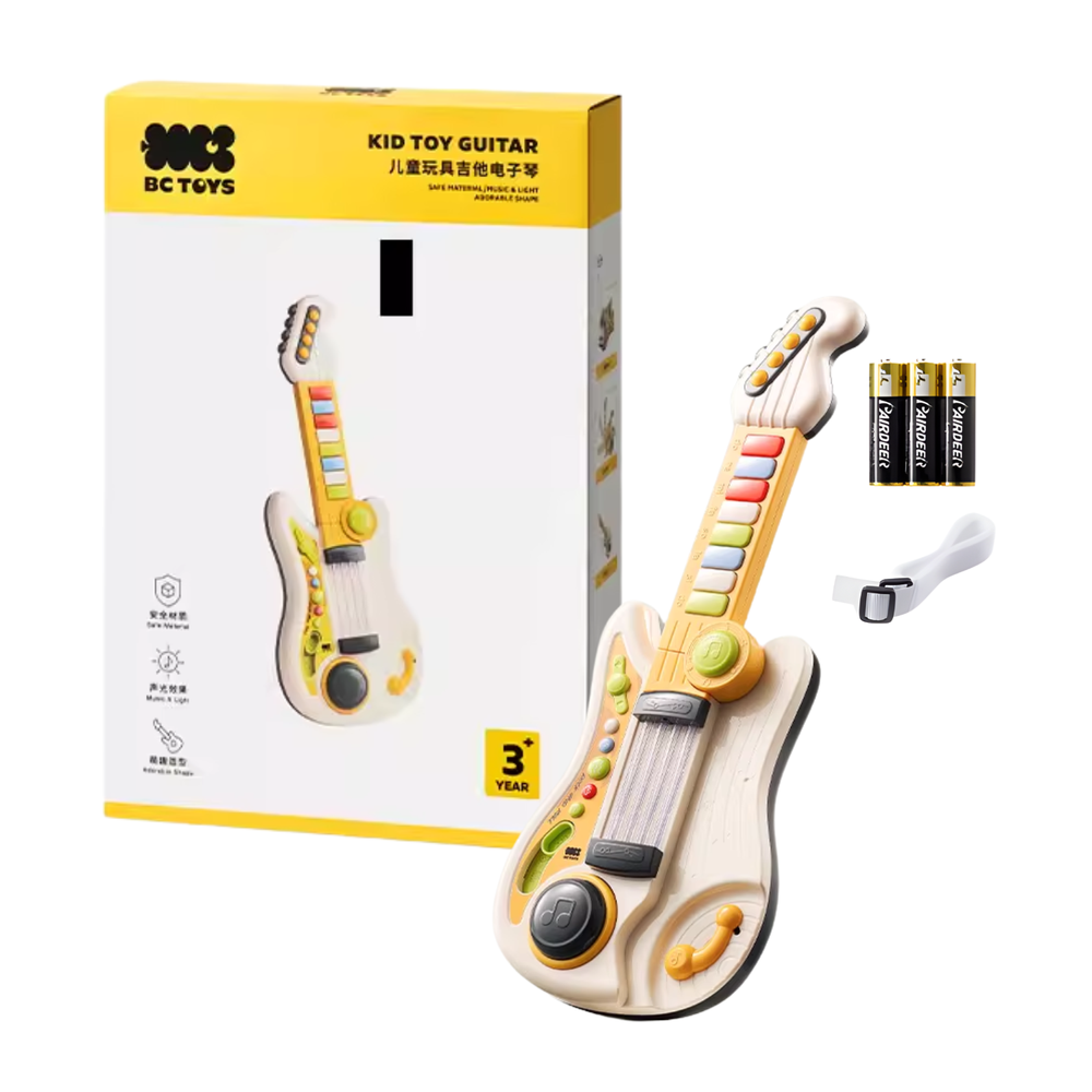 Babycare Kids Toy Guitar - Multicolor