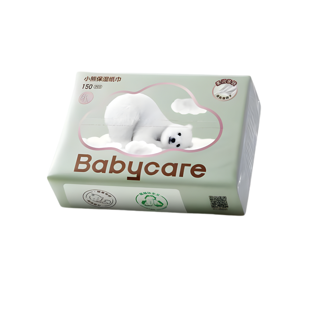Babycare - Bear Moisturizing Tissue - 150 Pcs