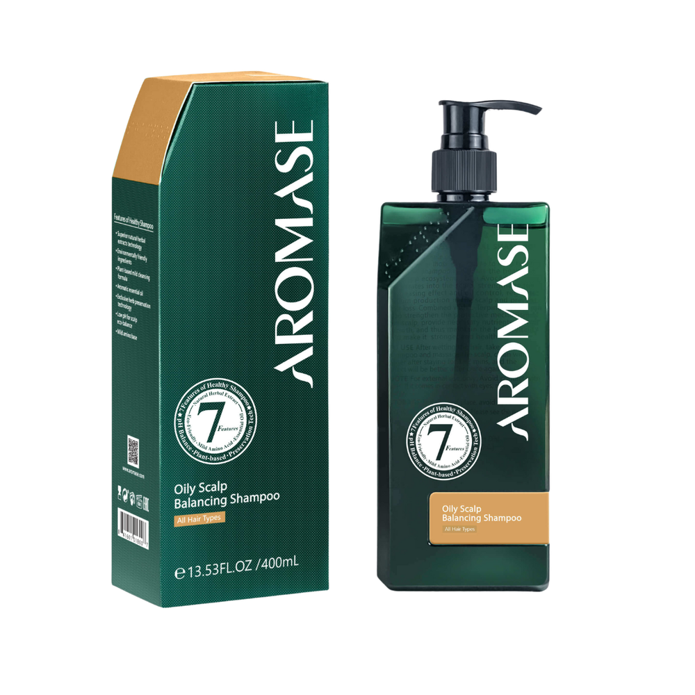 AROMASE - Oily Scalp Balancing Shampoo - 400ml