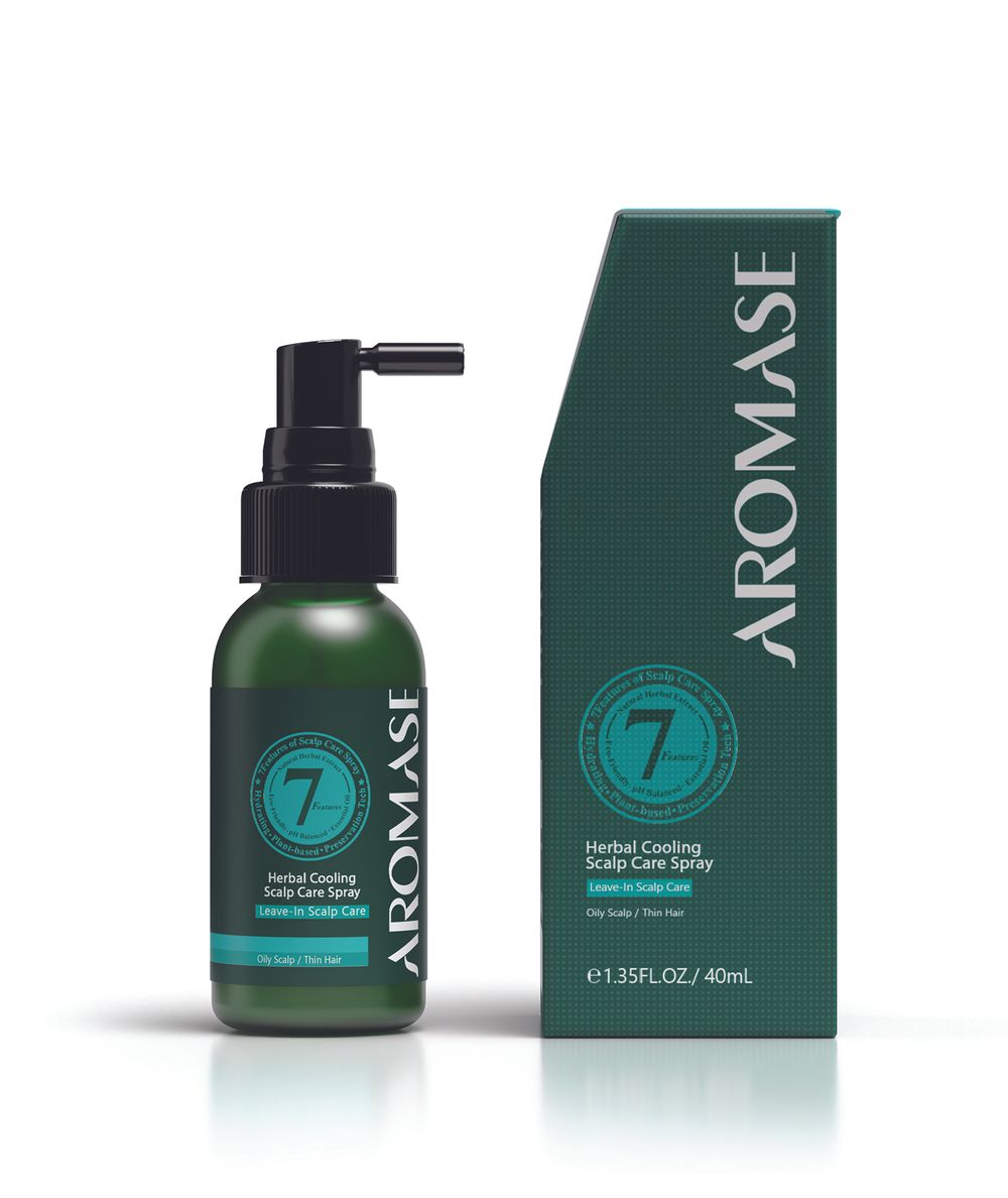 AROMASE - Herbal Cooling Scalp Care Spray - 40ml