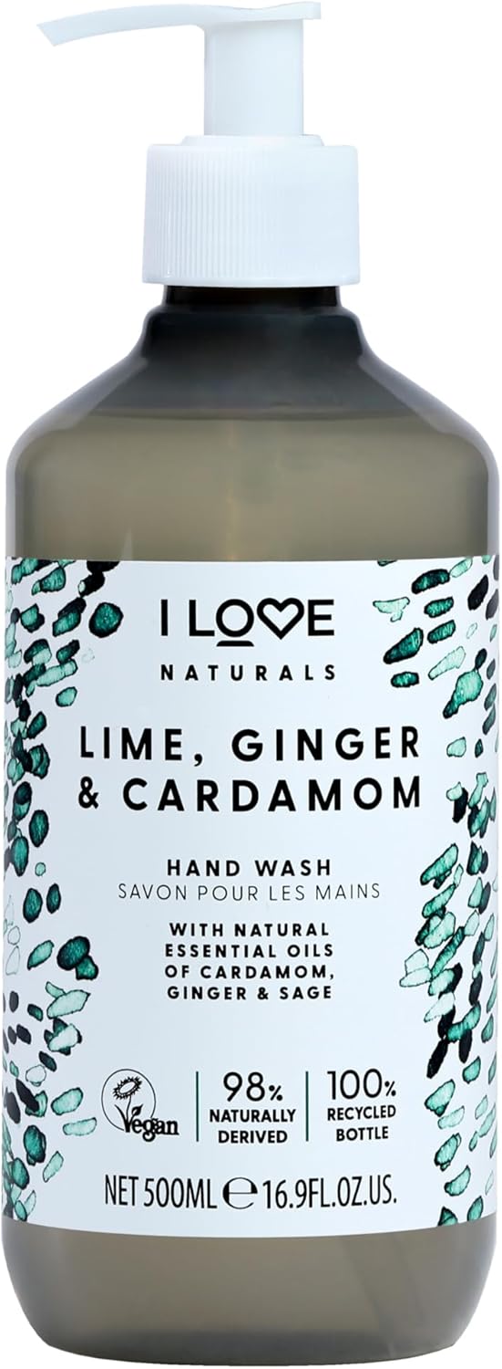 I LOVE - Naturals Lime, Ginger & Cardamom Hand & Body Lotion - 500ml