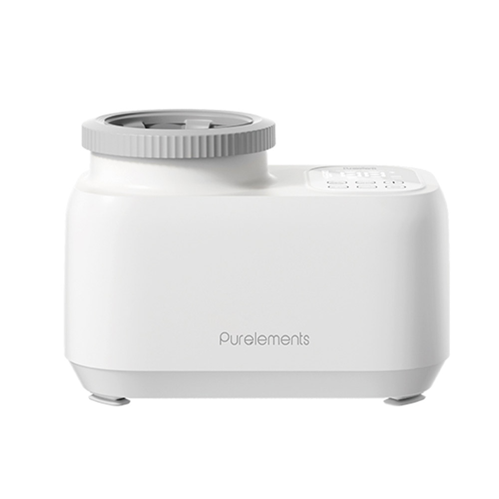 Purelements - 2-in-1 Bottle Shaker And Warmer - White