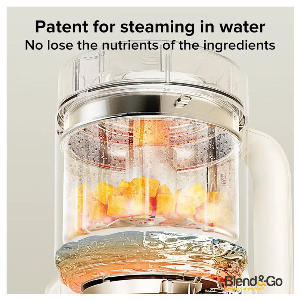 BlendnGo 4-in-1 Easy Food Maker - White