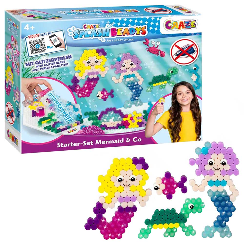 Craze - Splash Beadys Starter Set - Mermaid
