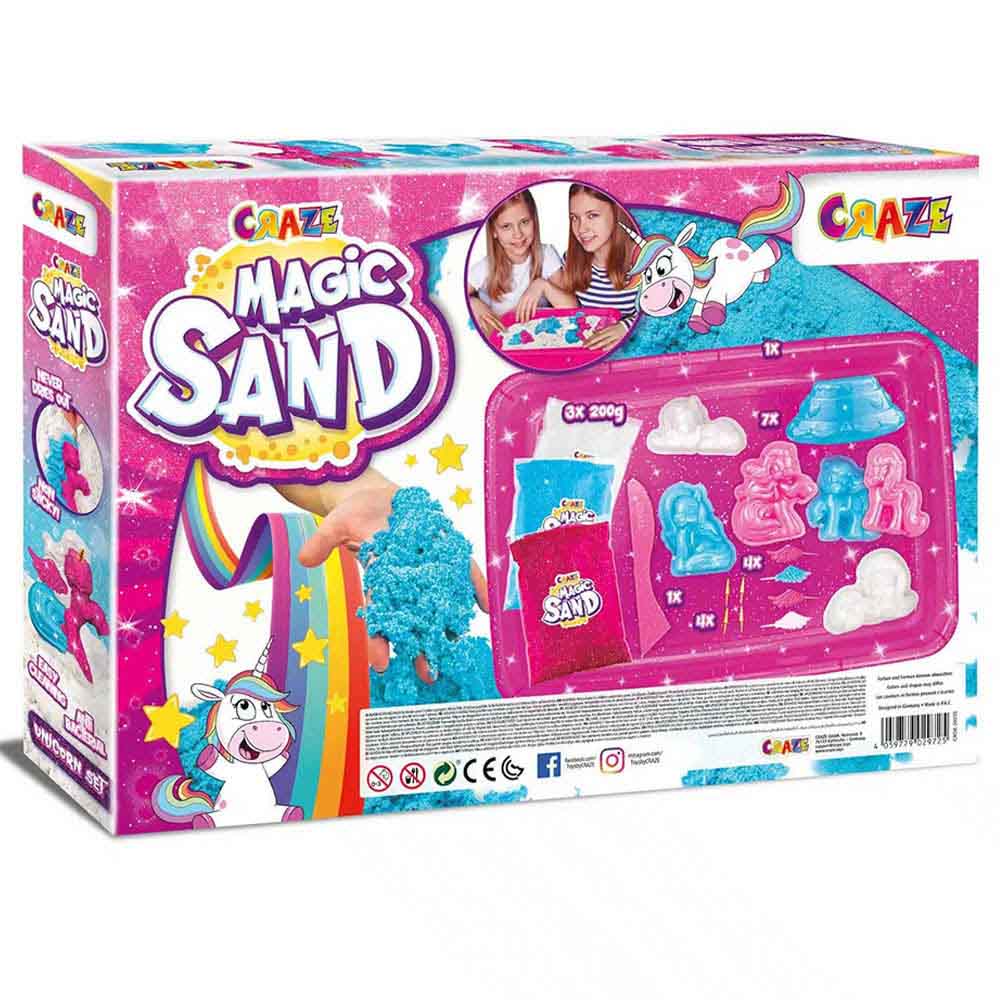 Craze - Magic Sand Glitter Unicorn Playset