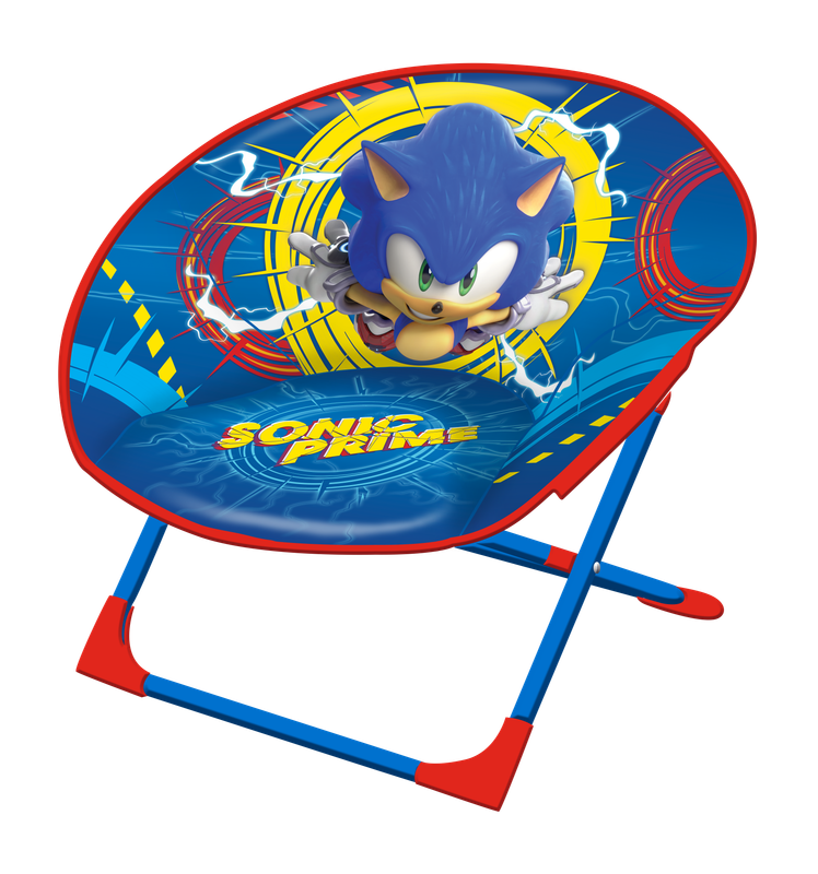 SEGA - Sonic The Hedgehog Foldable Moon Chair - Blue