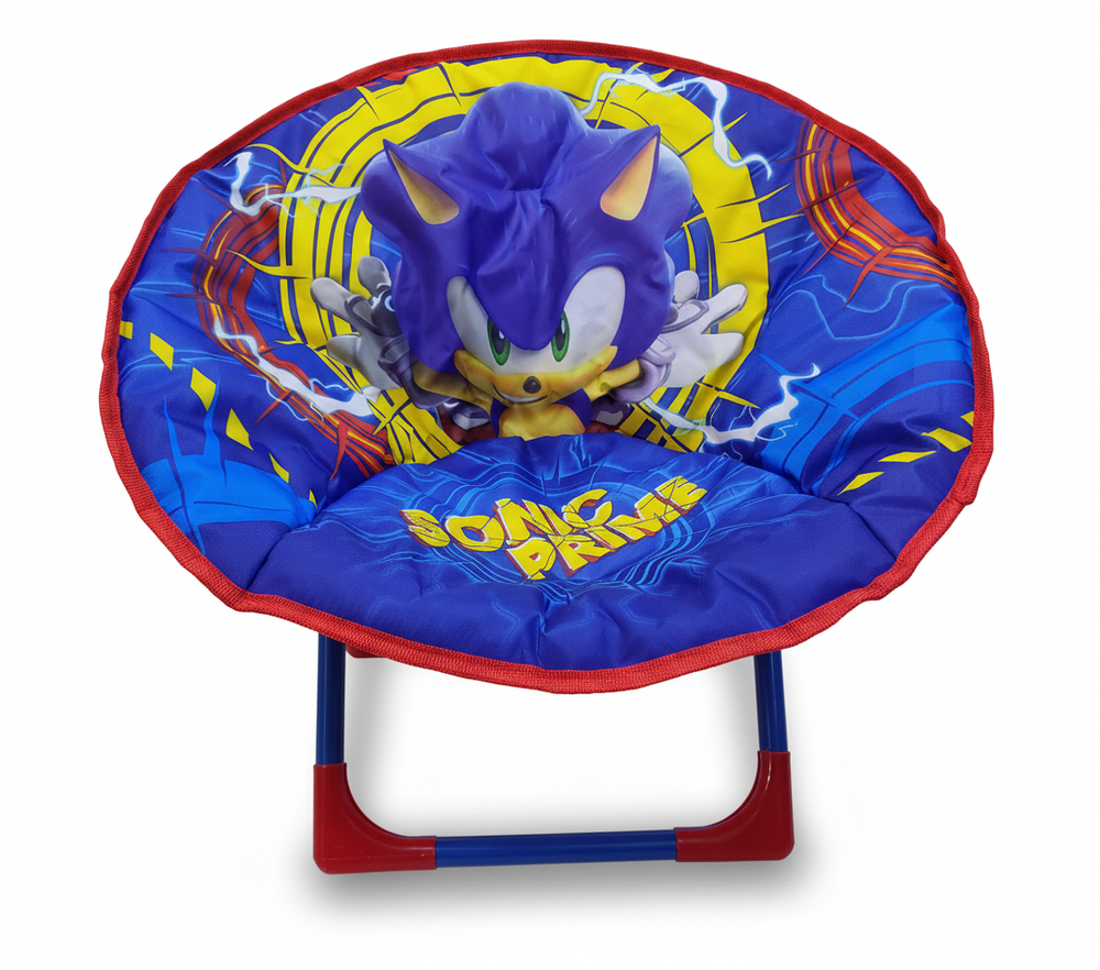SEGA - Sonic The Hedgehog Foldable Moon Chair - Blue