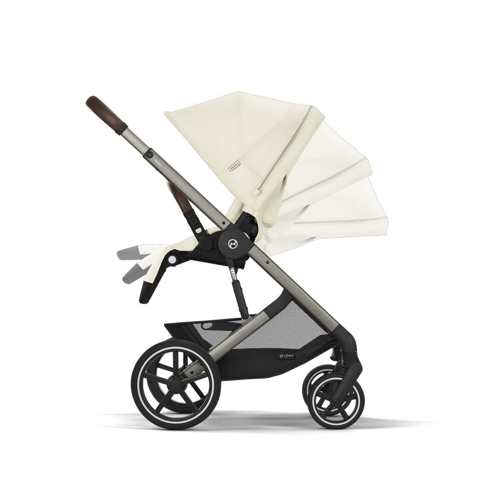 Cybex - Balios S Lux Stroller - Seashell Beige/Taupe