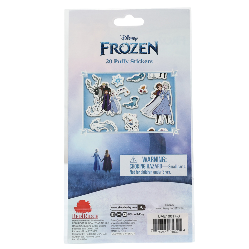 Disney - Frozen 3D Puffy Sticker Sets - 20pcs