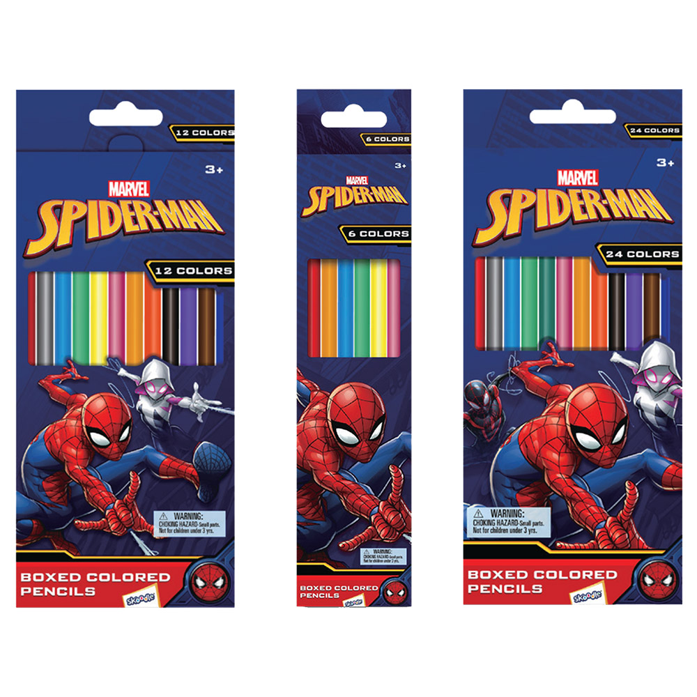Skoddle - Spider-Man Boxed Colored Pencils