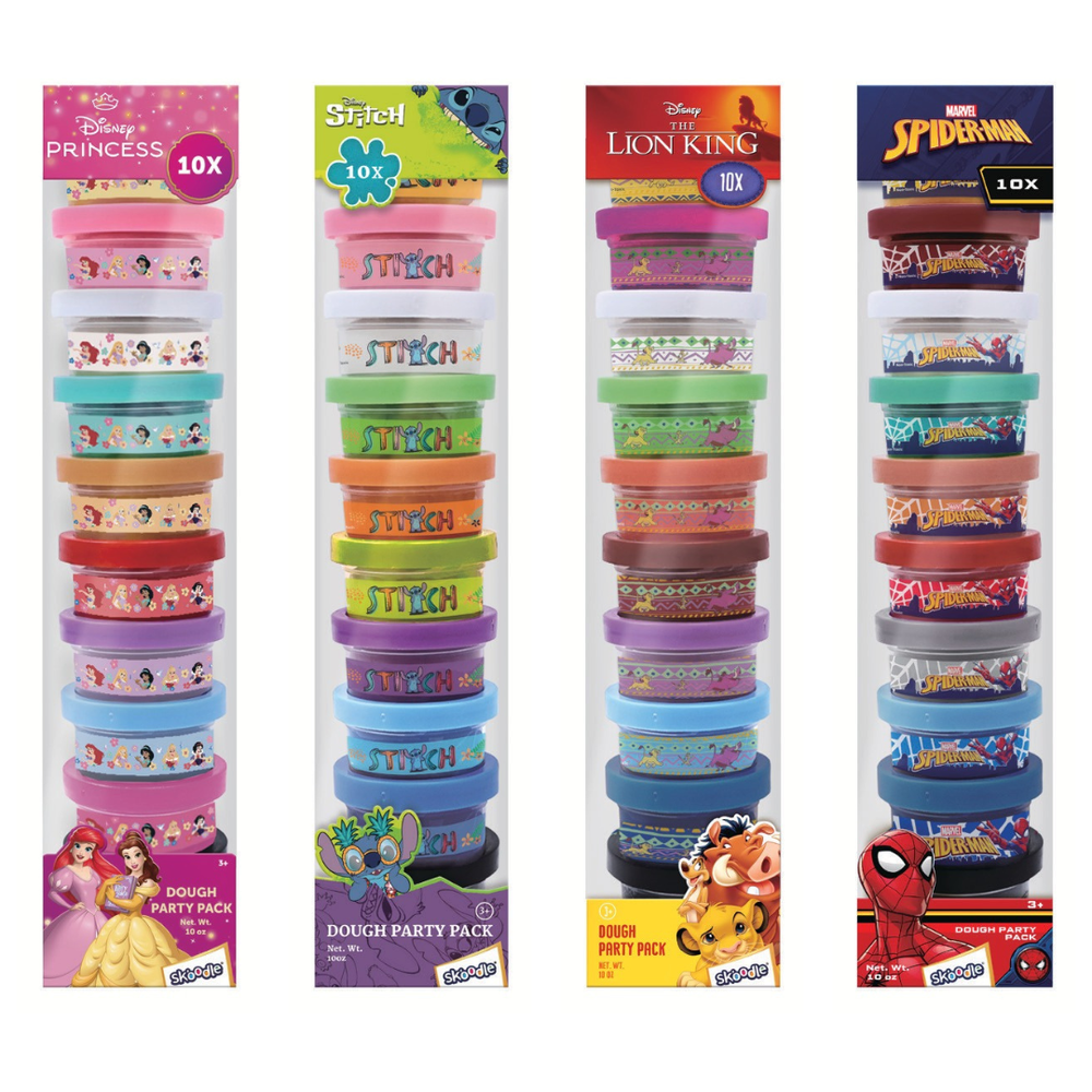 Disney - Princess Dough Party Pack - 10pcs