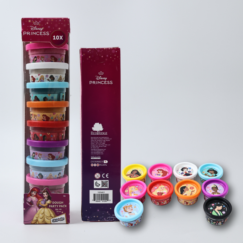 Disney - Princess Dough Party Pack - 10pcs