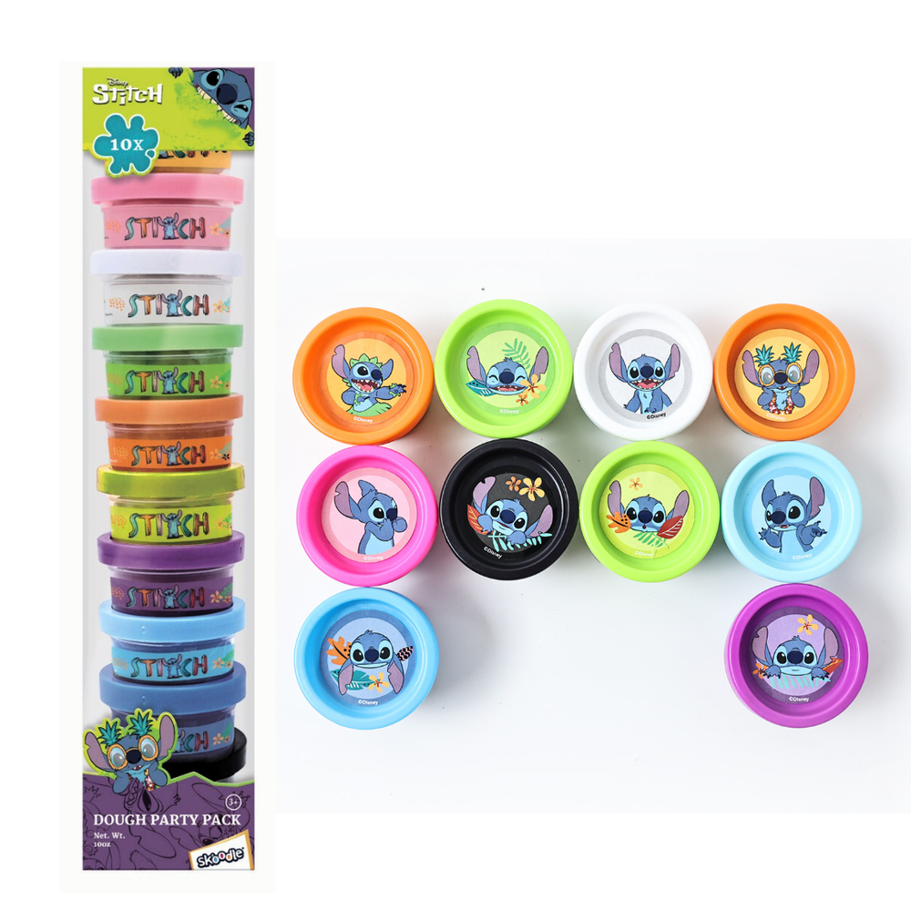 Disney - Stitch Dough Party Pack - 10pcs
