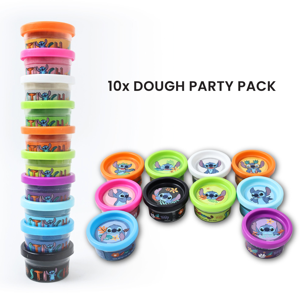 Disney - Stitch Dough Party Pack - 10pcs