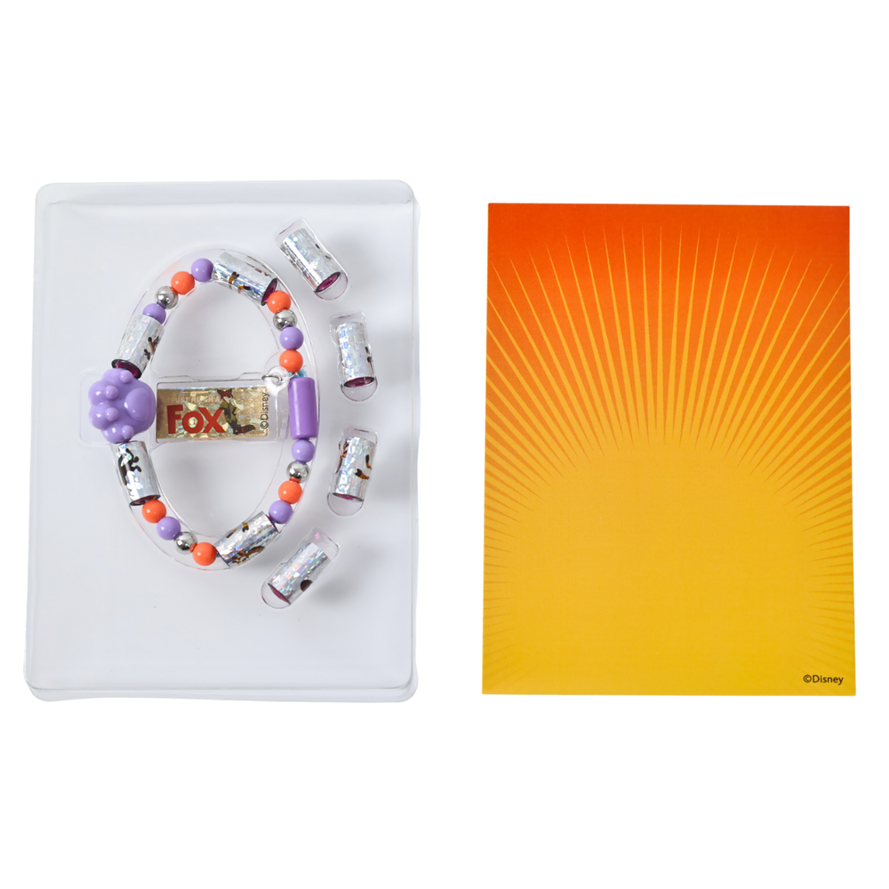 Disney - Holographic Sticker Bead Bracelet Making Craft Set - Zootopia