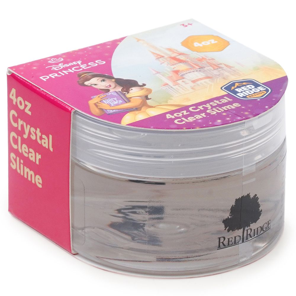 Slime Squad - Disney Princess Crystal Clear Slime - Clear - 118 ml