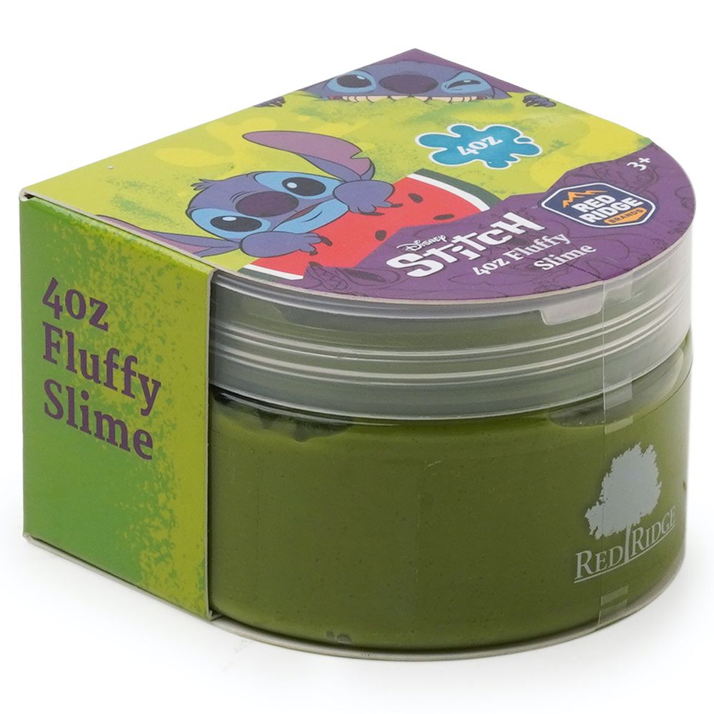 Slime Squad - Disney Stitch Fluffy Slime - Green - 118 ml