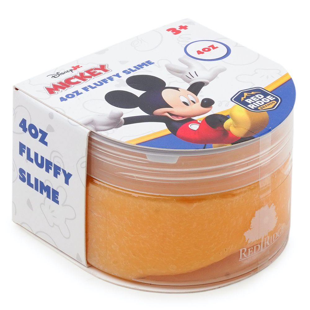 Slime Squad - Disney Mickey Fluffy Slime - Light Orange - 118 ml