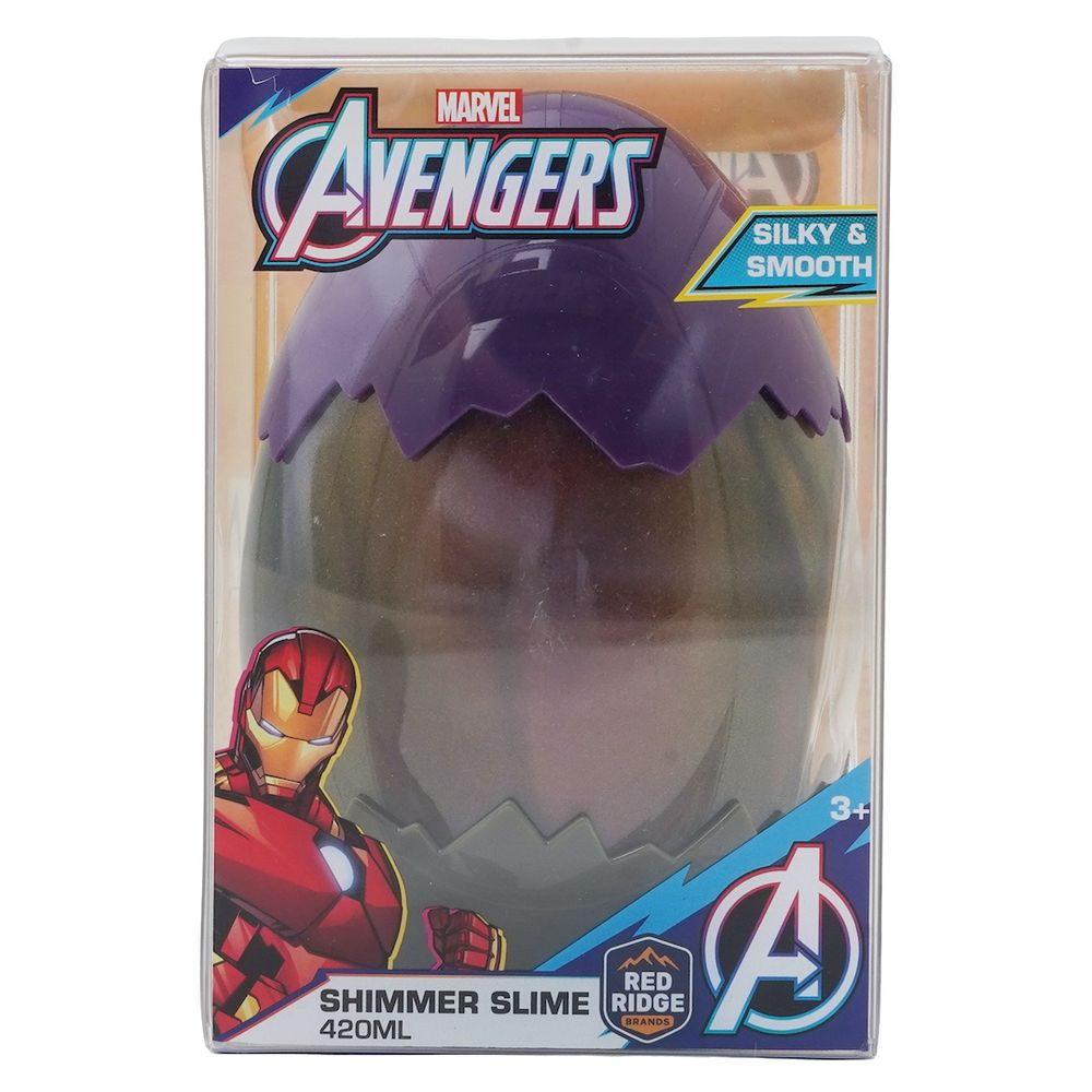 Slime Squad - Marvel Iron Man Shimmer Slime - 420 ml