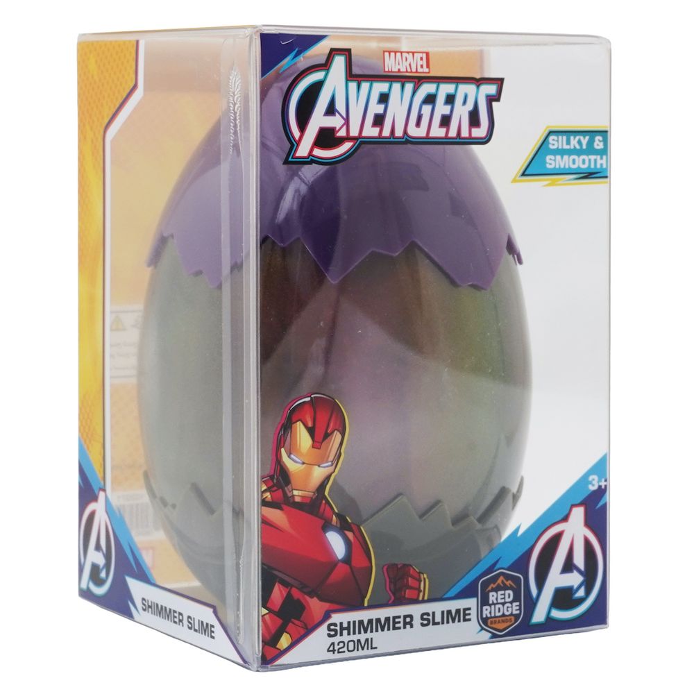 Slime Squad - Marvel Iron Man Shimmer Slime - 420 ml