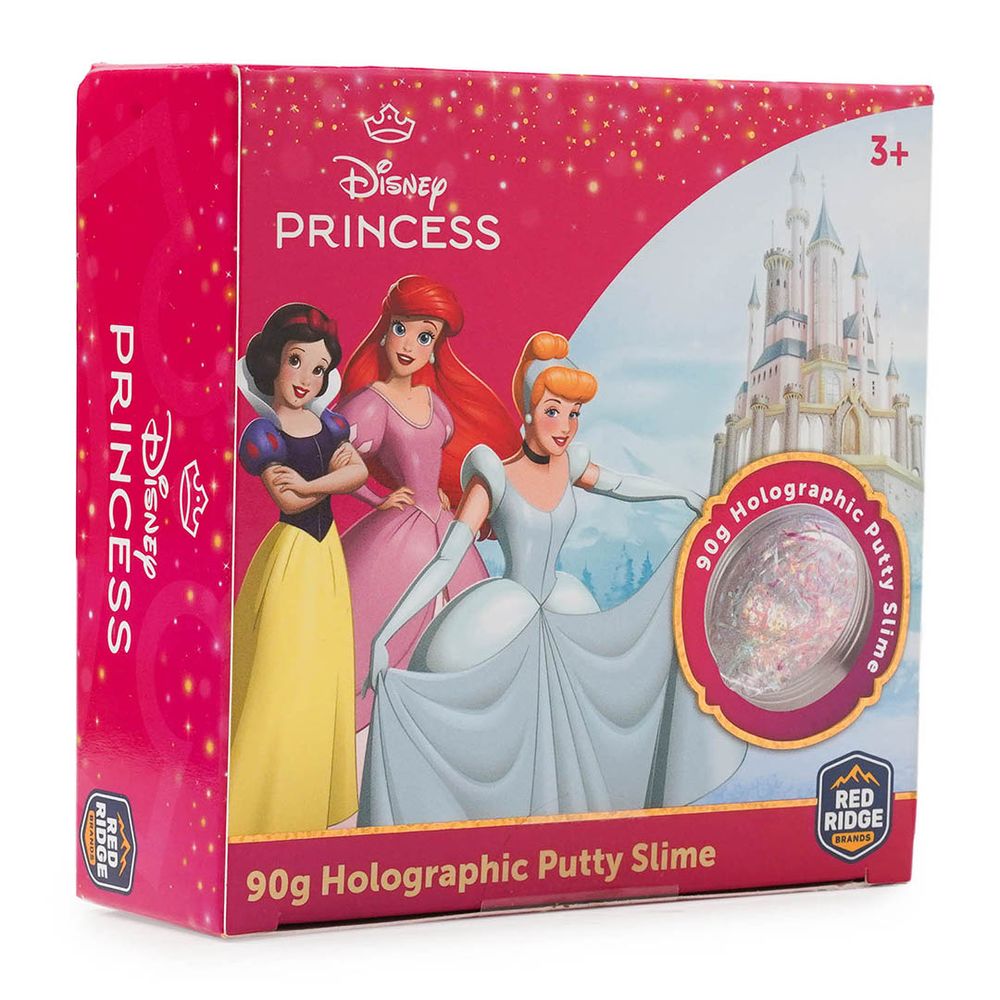 Slime Squad - Disney Princess Holographic Putty Slime - Pink - 90 gm
