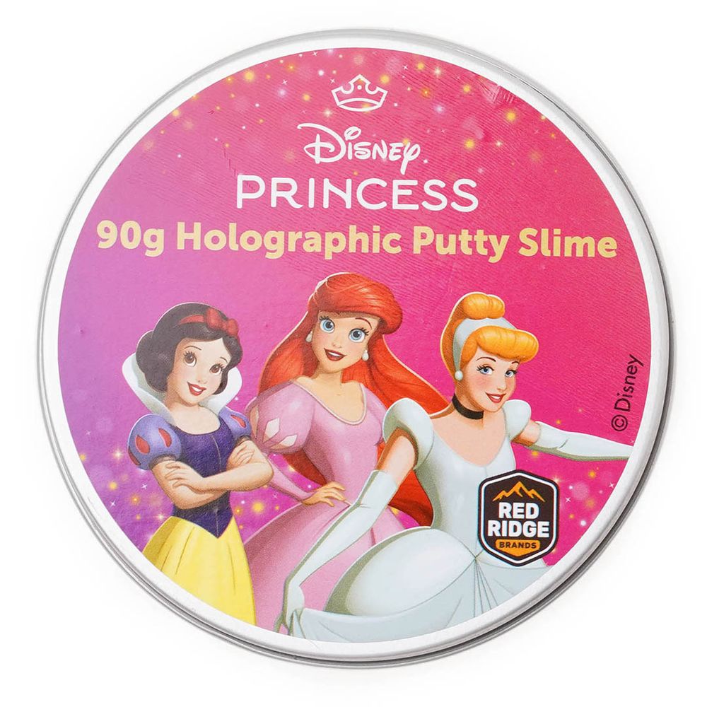 Slime Squad - Disney Princess Holographic Putty Slime - Pink - 90 gm