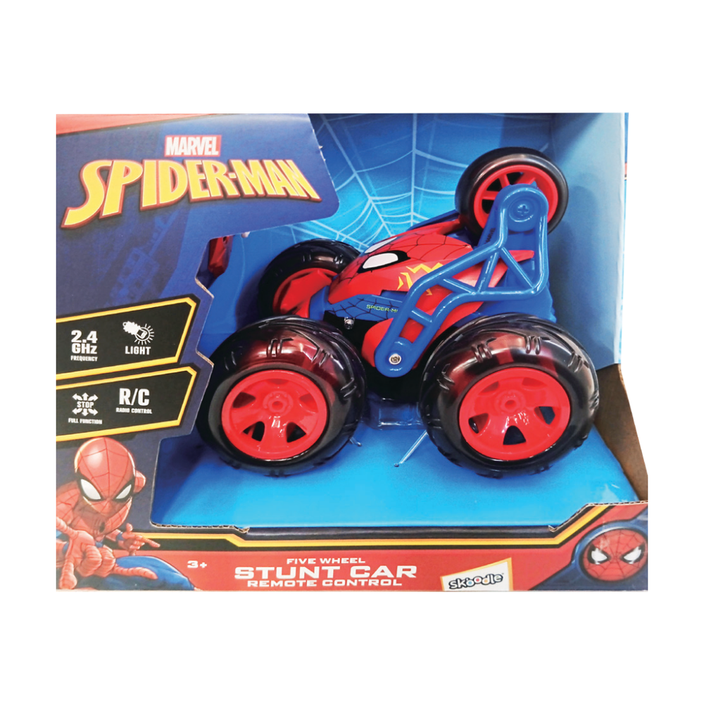 Spider-man - Remote Control Storm Spinner - Red/Blue