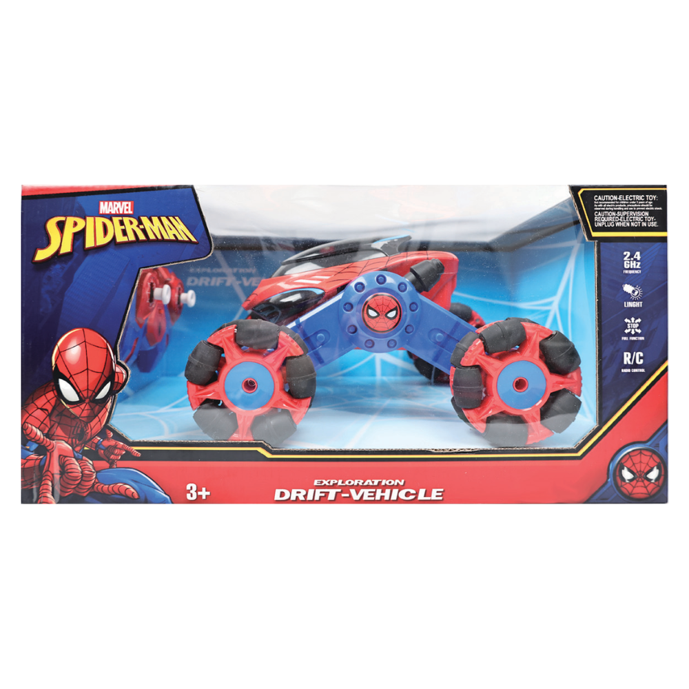 Marvel - Spider-Man RC Exploration Drift Vehicle - Multicolor
