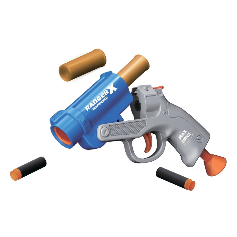 Max Defense - Ranger X - Wanderer Shell Eject Action Blaster