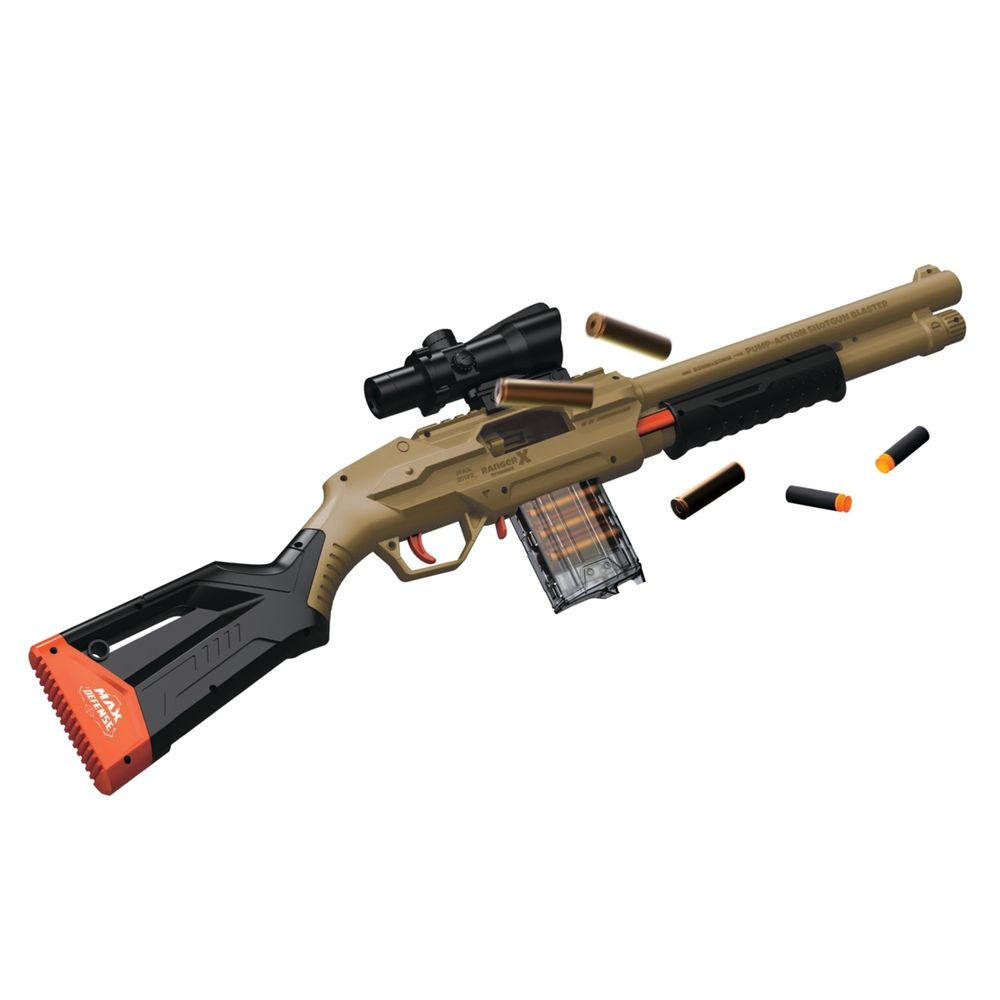 Max Defense - Ranger X - Stormer Shell Eject Action Blaster
