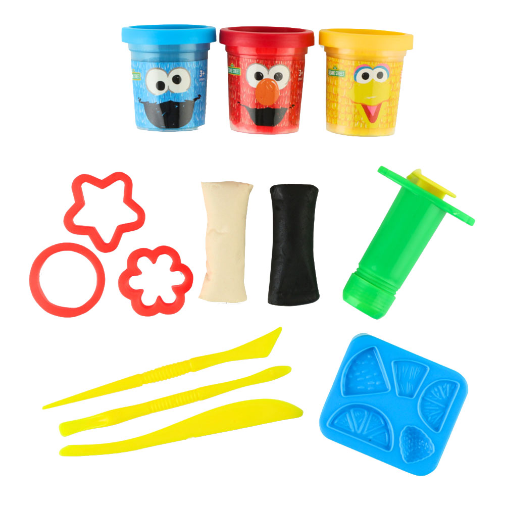 Sesame Street - Cookie Monster's Bakery Set - 14 Pcs - 227 gm